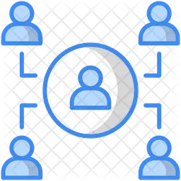 Conexión social  Icono