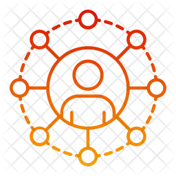 Conexión social  Icono