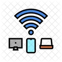 Conexión wifi  Icono