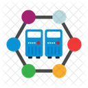 Conexiones De Base De Datos Base De Datos Conexiones Icon