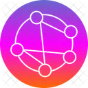 Conexoes De Rede Compartilhamento De Rede Networking Ícone