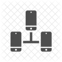 Conectividade Sincronizacao Internet Ícone