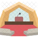 Conference Hall Stage Icon