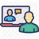 Communication Conference Call Online Conference Icon