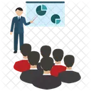 Conference Hall Conference Presentation Icon