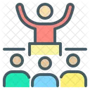 Conference Lecture Motivation Icon