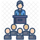 Conference Man  Icon