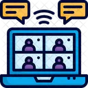 Conference Meeting  Icon