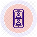 Conference Phone Line Icon Icon