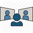 Conference Video Call  Icon