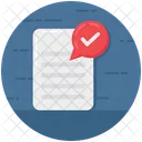 Confermare Approvare Verificare Icon