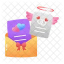 Confession Love Letter Note Icon