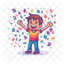 Celebration Party Decoration Icon