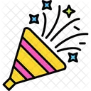 Confetti Birthday Celebration Icon