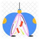 Confetti Ball Popper Ball Confetti Popper Icon