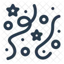 Confetti New Years Eve New Year Icon