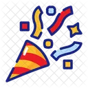 Confetti New Years Eve New Year Icon