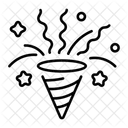 Confetti Party Celebration Icon