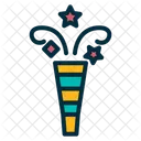 Confetti Celebration Birthday Celebration Icon