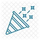 Confetti Decoration Popper Icon