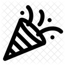 Confetti Party Celebration Icon