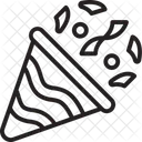 Confetti Celebration Fun Icon