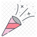 Confetti Party Celebration Icon