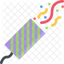 Confetti Popper Party Popper Party Celebration Icon