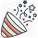 Confetti Poppers Confetti Celebration Icon