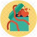 Regalo Scatola Cuore Icon