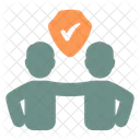 Confiavel Confianca Amigos Ícone