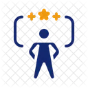 Confidence Growth Self Esteem Icon