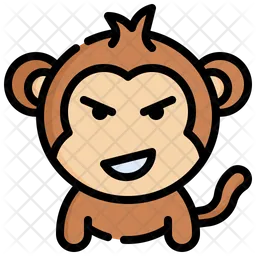 Confident Monkey  Icon