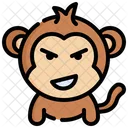 Confident Monkey Icon