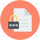 Confidential Data Encryption Icon