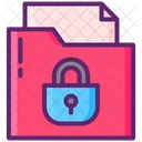 Confidential Security Data Icon