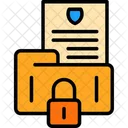 Confidential Document Paper Icon
