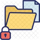 Confidential Data Confidential Information Data Protection Icon