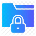 Confidential Data Files And Folders Data Protection Icon