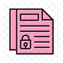 Confidential Document  Icon