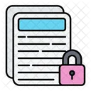 Confidential File Document Confidential Icon