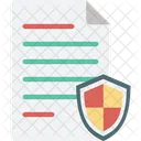 Confidential Information Document Protection Encryption Icon
