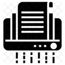 Confidential Information Document Protection Data Encryption Icon
