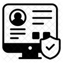 Encrypted Info Confidential Information Secret Information Icon
