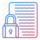 Private Secret Lock Icon