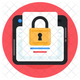 Confidential Website File  Icon