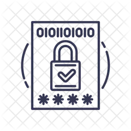 기밀 유지  아이콘