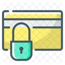 Secure Card Confidentiality Lock Icon