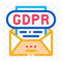 Confidentiality Document Gdpr Document Confidentiality Icon