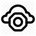 Configuracao Nuvem Servidor Ícone